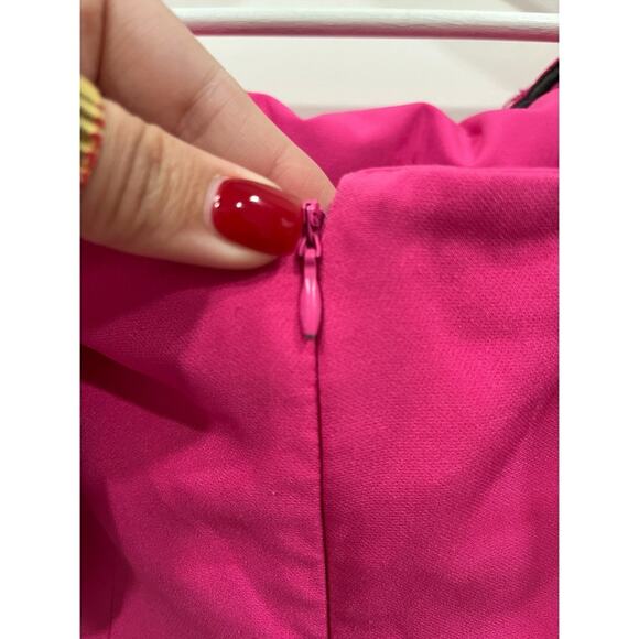 TOCCIN Bow Sleeve Pink Mini Dress size 2 - Picture 10 of 16